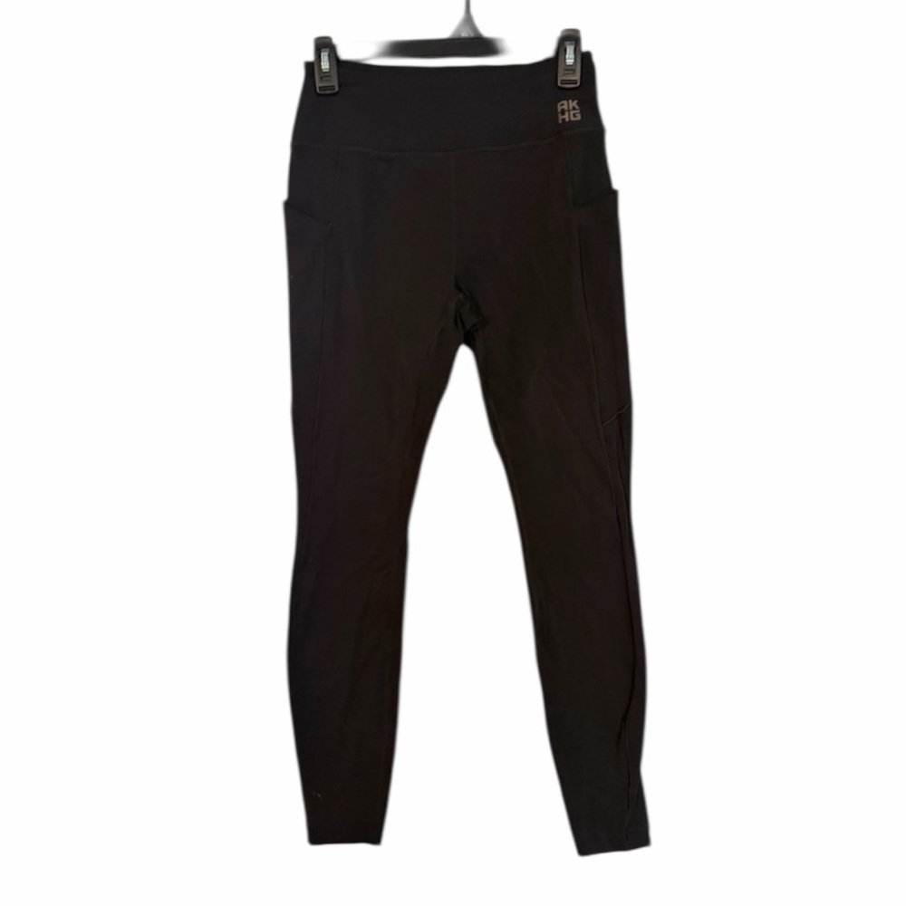 Duluth Trading Co Alaskan Hardgear Woman’s Black Leggings Size XS Waist 12”